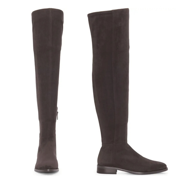 Classy Chic Fitted Vince Camuto Slate Gray Boots - Picture 3 of 8